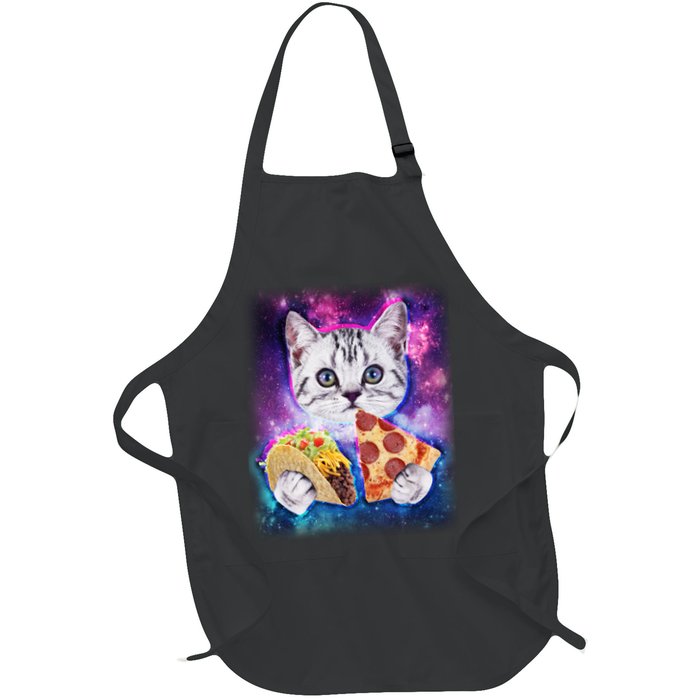 Space Cat Pizza And Tacos Apron