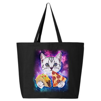 Space Cat Pizza And Tacos 25L Jumbo Tote