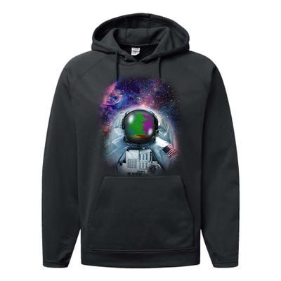 Space Channel Universe Performance Fleece Hoodie