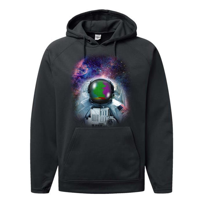 Space Channel Universe Performance Fleece Hoodie