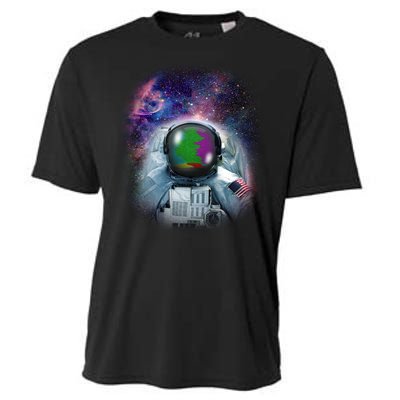 Space Channel Universe Cooling Performance Crew T-Shirt