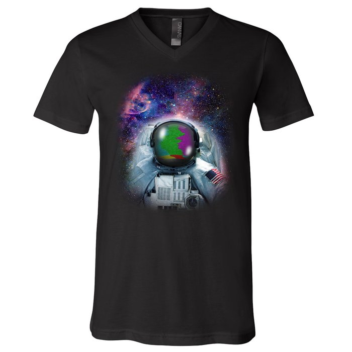 Space Channel Universe V-Neck T-Shirt