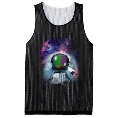 Space Channel Universe Mesh Reversible Basketball Jersey Tank