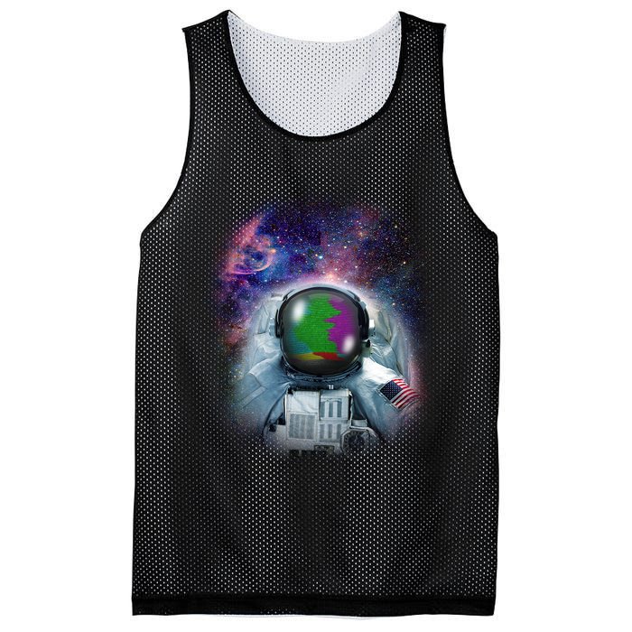 Space Channel Universe Mesh Reversible Basketball Jersey Tank