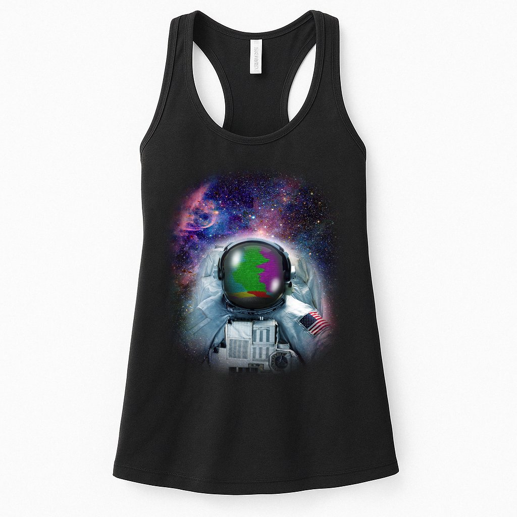 Space Channel Universe Womens Tank Top