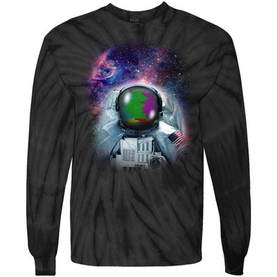 Space Channel Universe Tie-Dye Long Sleeve Shirt