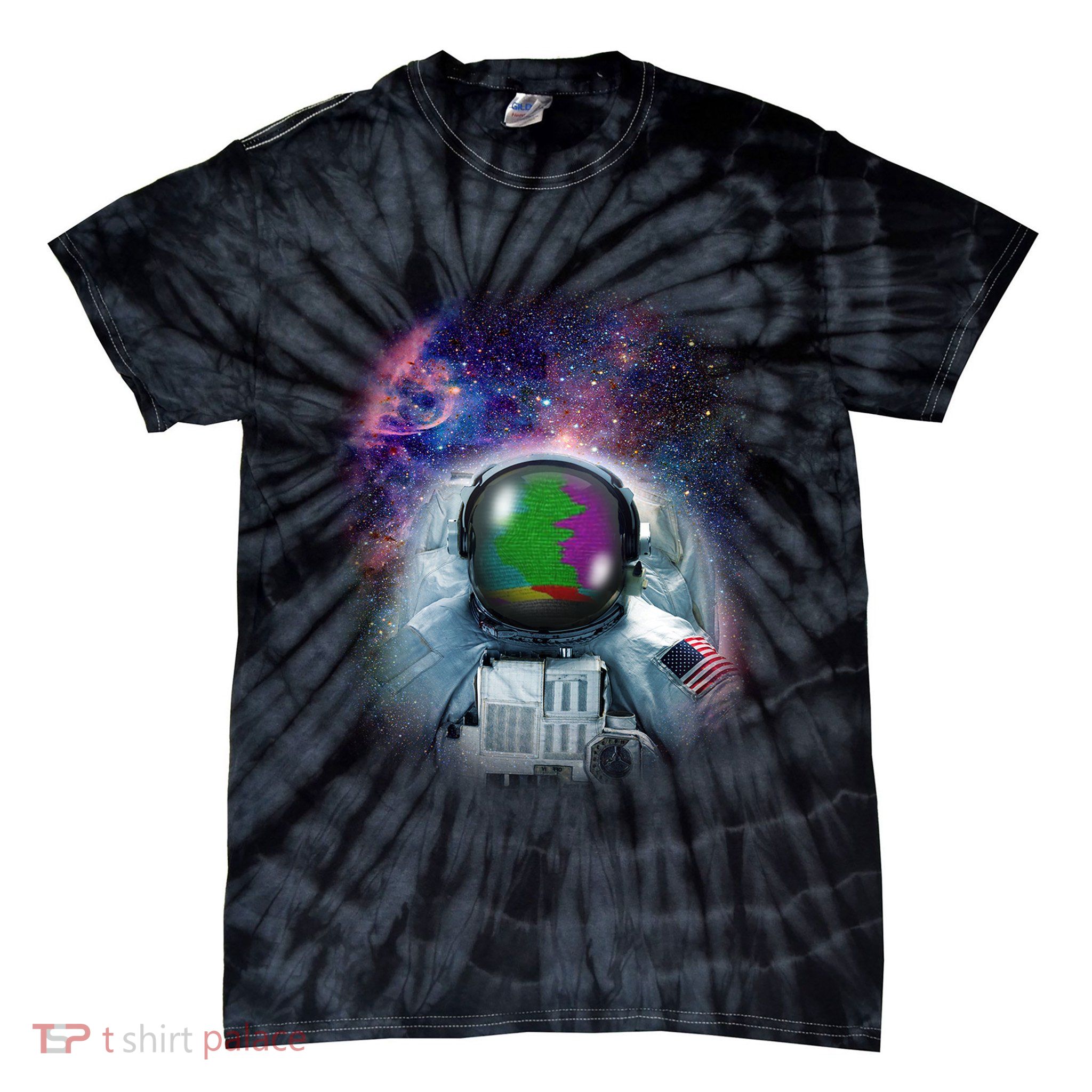 Space Channel Universe Tie-Dye T-Shirt