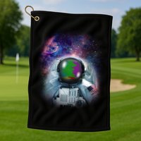 Space Channel Universe Golf Towel