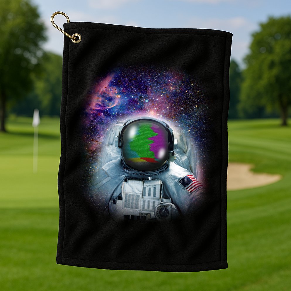 Space Channel Universe Golf Towel