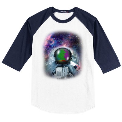 Space Channel Universe Baseball Sleeve Shirt