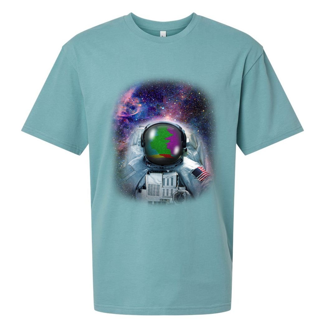 Space Channel Universe Sueded Cloud Jersey T-Shirt