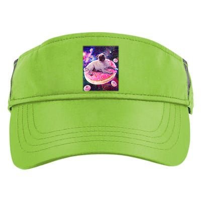 Space Donut Pug Adult Drive Performance Visor