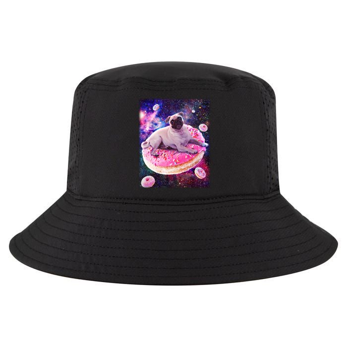 Space Donut Pug Cool Comfort Performance Bucket Hat