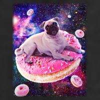 Space Donut Pug Cool Comfort Performance Bucket Hat