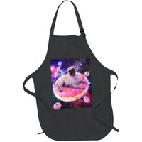 Space Donut Pug Apron