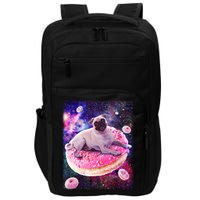 Space Donut Pug Impact Tech Backpack