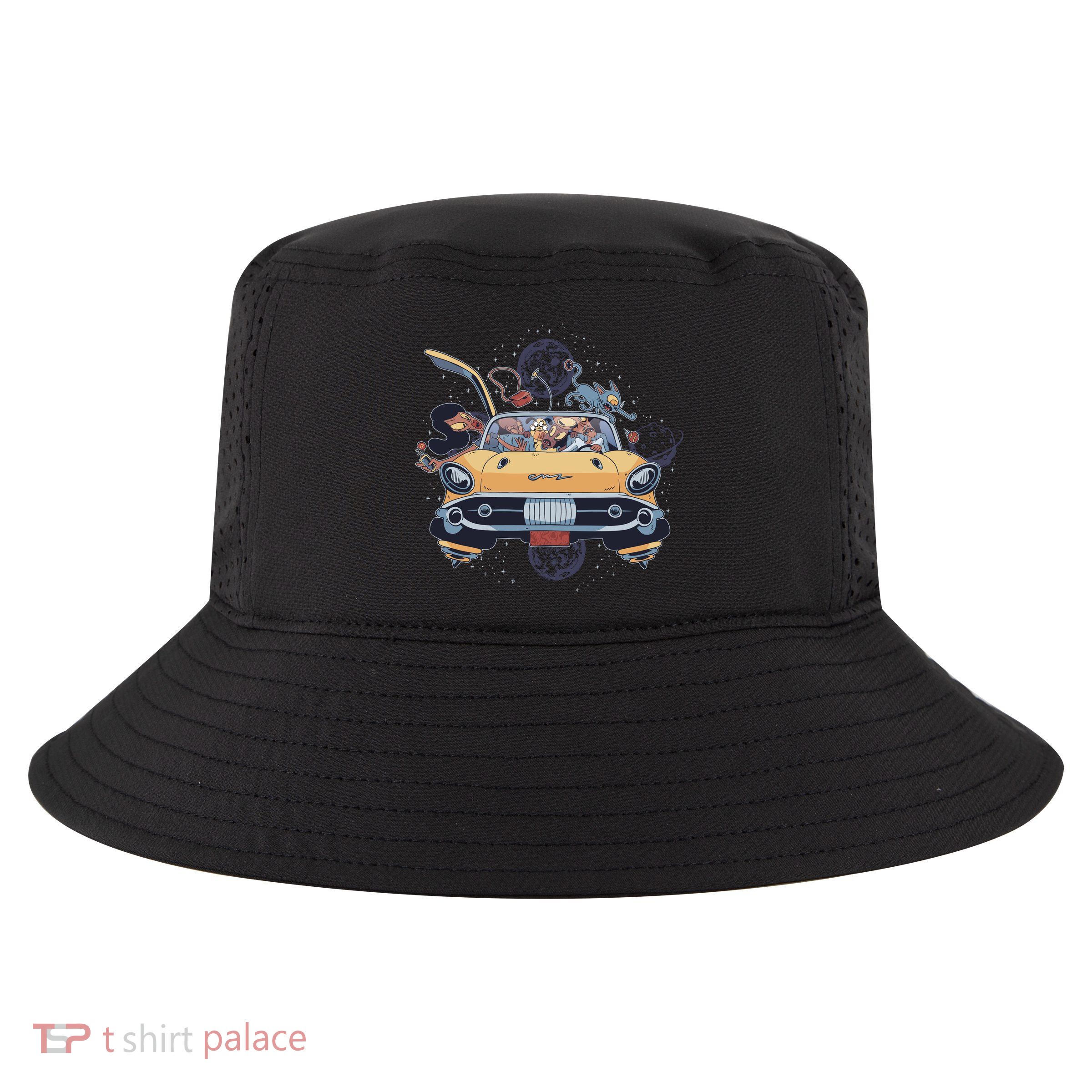 Space Family Cartoon Cool Comfort Performance Bucket Hat
