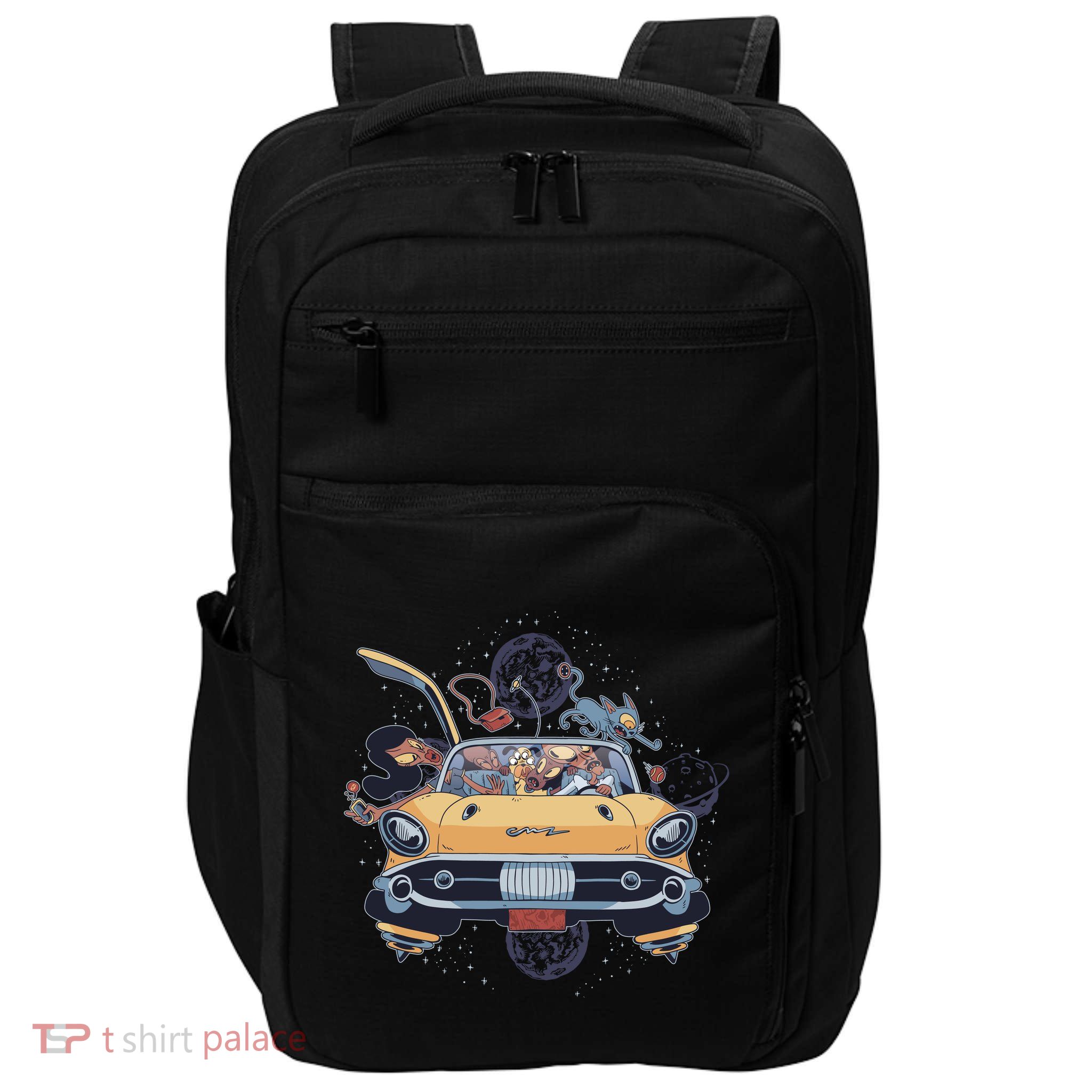 Space Family Cartoon Impact Tech Backpack