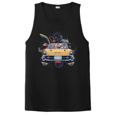 Space Family Cartoon PosiCharge Competitor Tank