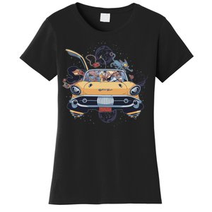 Space Family Cartoon Women's T-Shirt