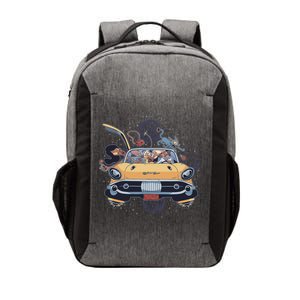 Space Family Cartoon Vector Backpack