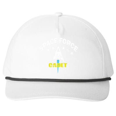 Space Force Cadet Snapback Five-Panel Rope Hat