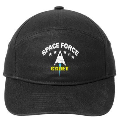 Space Force Cadet 7-Panel Snapback Hat
