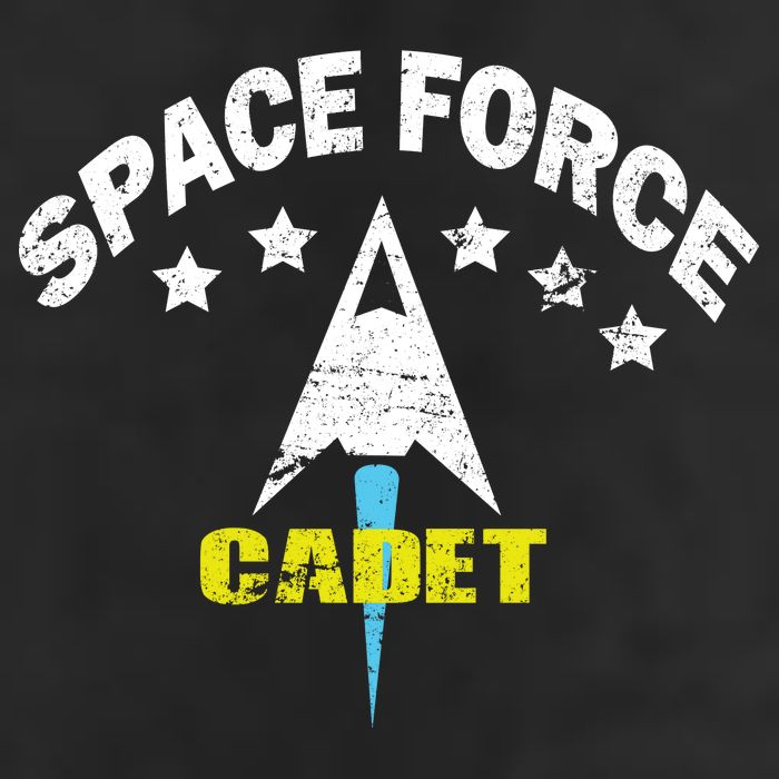 Space Force Cadet Crop Fleece Hoodie
