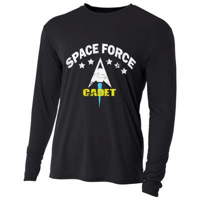 Space Force Cadet Cooling Performance Long Sleeve Crew