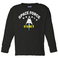 Space Force Cadet Toddler Long Sleeve Shirt