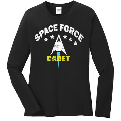 Space Force Cadet Ladies Long Sleeve Shirt