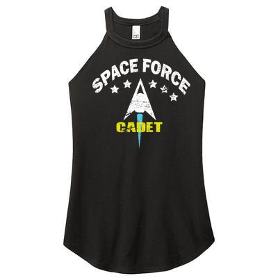 Space Force Cadet Women's Perfect Tri Rocker Tank