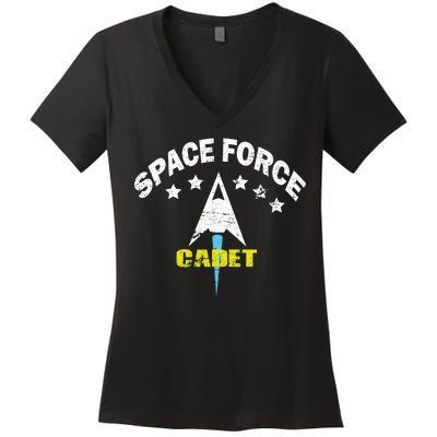 Space Force Cadet Women's V-Neck T-Shirt