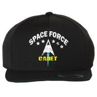 Space Force Cadet Wool Snapback Cap