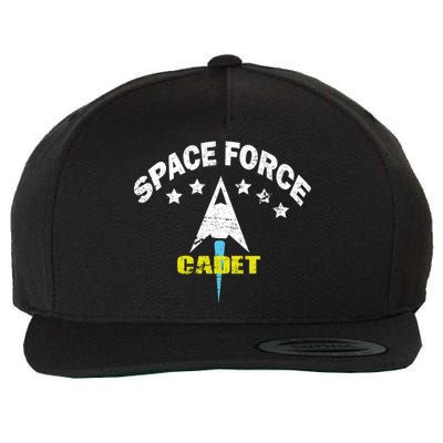 Space Force Cadet Wool Snapback Cap