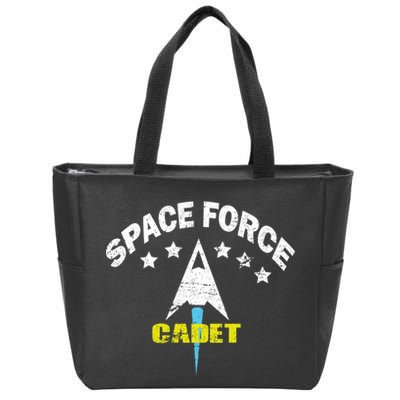 Space Force Cadet Zip Tote Bag