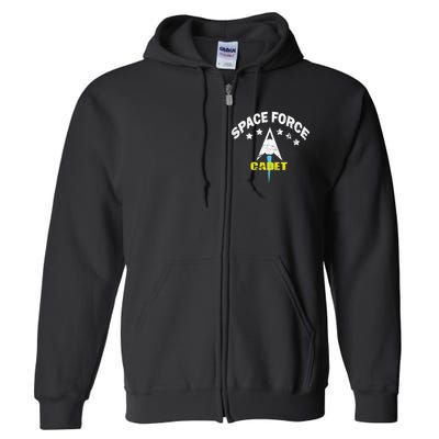 Space Force Cadet Full Zip Hoodie