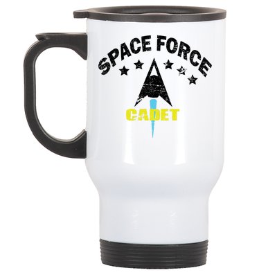 Space Force Cadet Stainless Steel Travel Mug