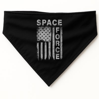 Space Force Grunge Flag USA-Made Doggie Bandana