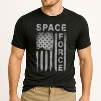 Space Force Grunge Flag Cooling Performance Crew T-Shirt