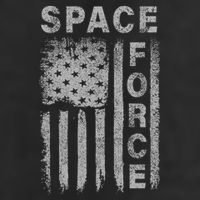 Space Force Grunge Flag Trucker Hat