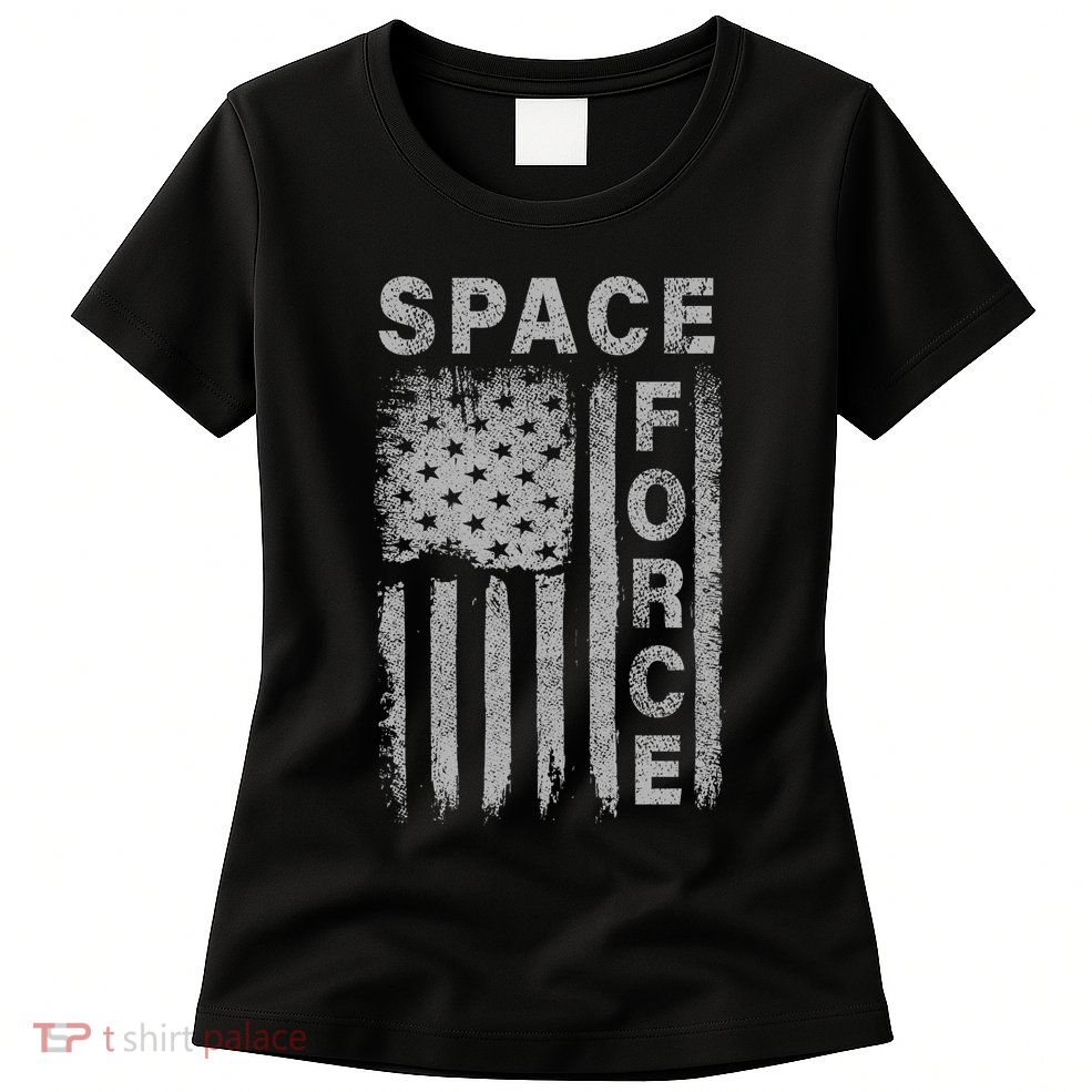Space Force Grunge Flag Women's T-Shirt