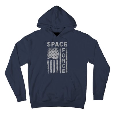 Space Force Grunge Flag Hoodie