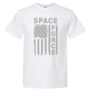 Space Force Grunge Flag Garment-Dyed Heavyweight T-Shirt