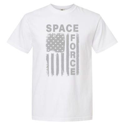 Space Force Grunge Flag Garment-Dyed Heavyweight T-Shirt