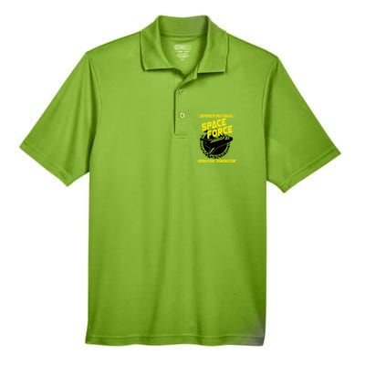 Space Force Operation Domination Men's Origin Performance Pique Polo