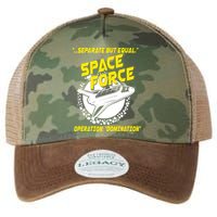 Space Force Operation Domination Legacy Tie Dye Trucker Hat