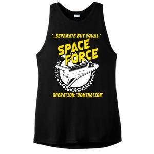 Space Force Operation Domination Ladies PosiCharge Tri-Blend Wicking Tank