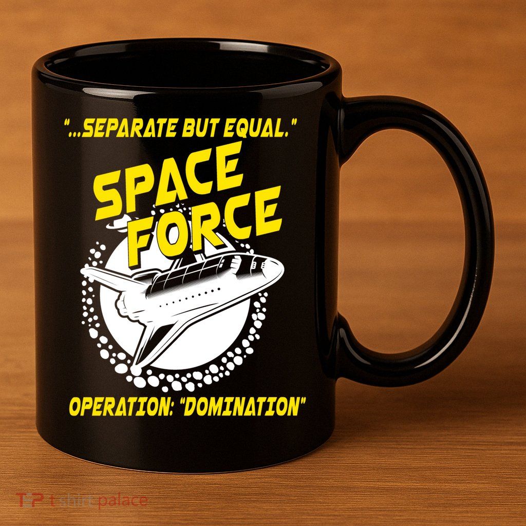 Space Force Operation Domination 11oz C Handle Ceramic Mug