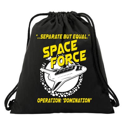 Space Force Operation Domination Drawstring Bag